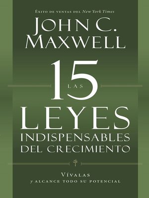 cover image of Las 15 Leyes Indispensables Del Crecimiento